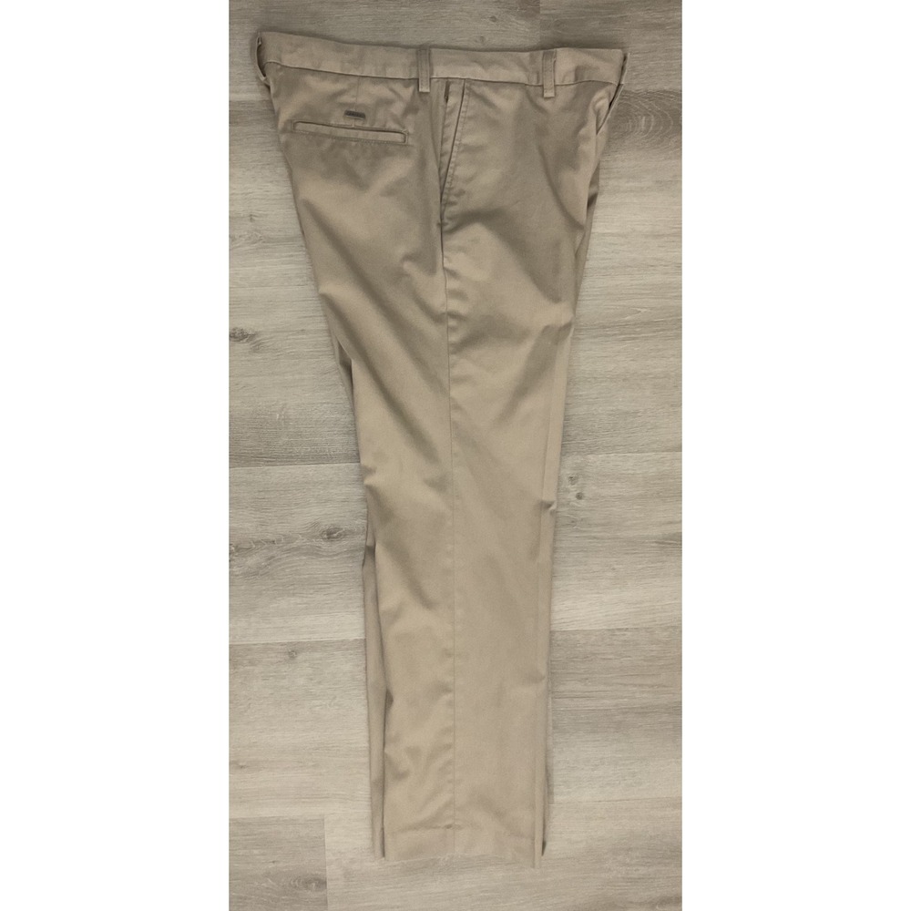 Ariat Performance Khaki Mens 34x32 Tan Cotton Straight Leg Pants 10017231